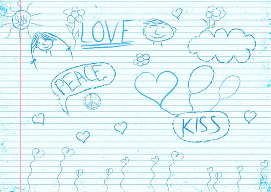 Hand Drawing Wall Decal