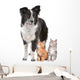 Border Collie And Two Wall Decal