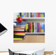 Books And Apple Wall Decal