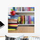 Books And Apple Wall Decal
