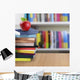 Books And Apple Wall Decal