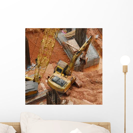 Construction Site Kuala Lumpur Wall Decal