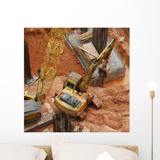 Construction Site Kuala Lumpur Wall Decal