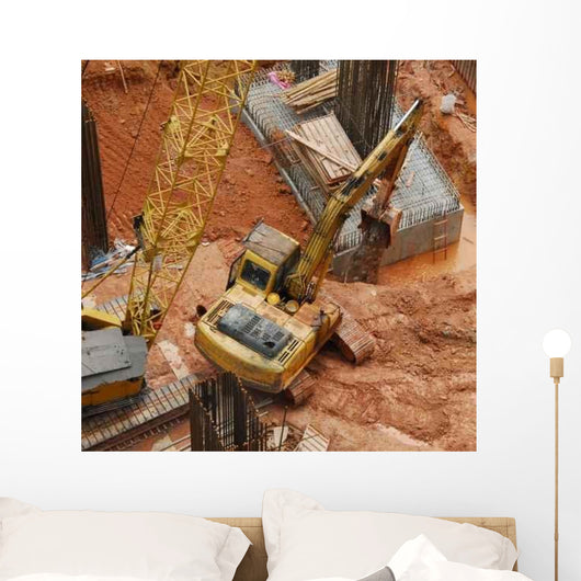 Construction Site Kuala Lumpur Wall Decal