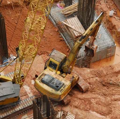 Construction Site Kuala Lumpur Wall Decal