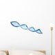 3D Dna White Wall Decal