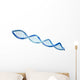 3D Dna White Wall Decal