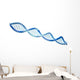 3D Dna White Wall Decal