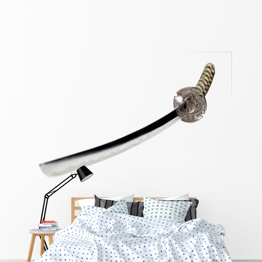Samurai Katana Sword Wall Decal