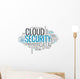 Word Cloud Cloud Security Wall Decal