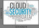 Word Cloud Cloud Security Wall Decal
