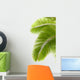 Palm Tree Leaves Top Right Wall Decal