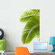 Palm Tree Leaves Top Right Wall Decal