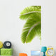 Palm Tree Leaves Top Right Wall Decal