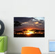 African Sunset Wall Decal