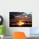 African Sunset Wall Decal
