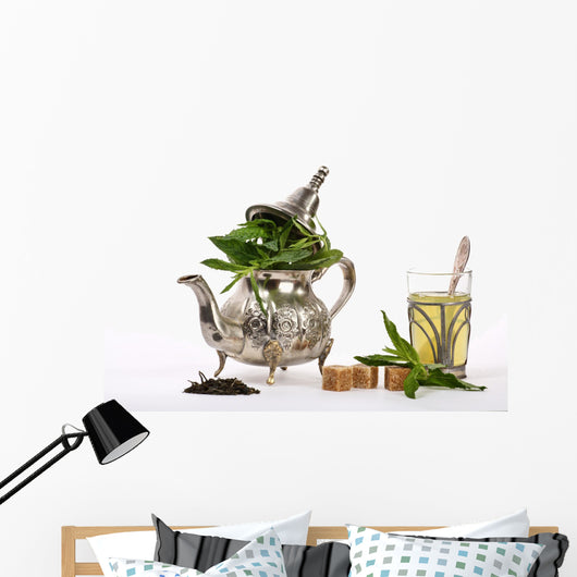 Moroccan Mint Tea 1 Wall Decal