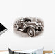 Old American Car Wall Decal