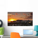 Honolulu Sunset Wall Decal