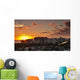 Honolulu Sunset Wall Decal