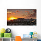 Honolulu Sunset Wall Decal