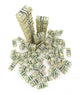 Big Pile Money Green Wall Decal