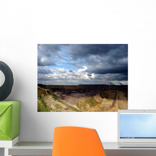 Garzweiler Mine Wall Decal