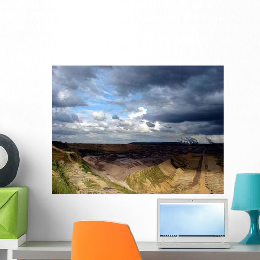 Garzweiler Mine Wall Decal