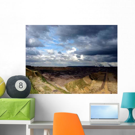 Garzweiler Mine Wall Decal