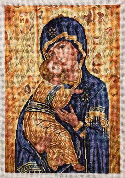 Virgin Mary With Child Wall Decal