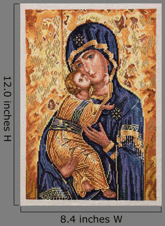 Virgin Mary With Child Wall Decal
