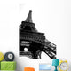 Eiffel Tower Perspective Wall Decal