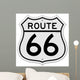Route 66 Sign Wall Decal