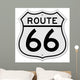 Route 66 Sign Wall Decal