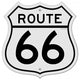 Route 66 Sign Wall Decal