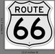 Route 66 Sign Wall Decal