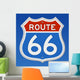 Route 66 Road Sign Wall Decal
