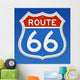 Route 66 Road Sign Wall Decal