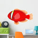 Red Fish Wall Decal