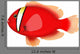 Red Fish Wall Decal