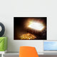 Old Wooden Treasure Chest Wall Decal