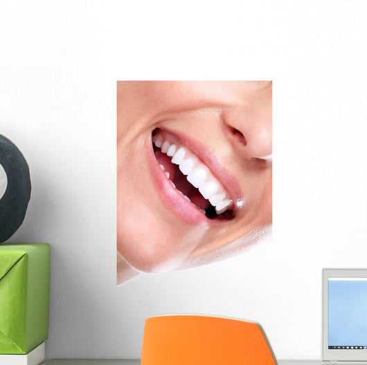 Woman Smile Wall Decal