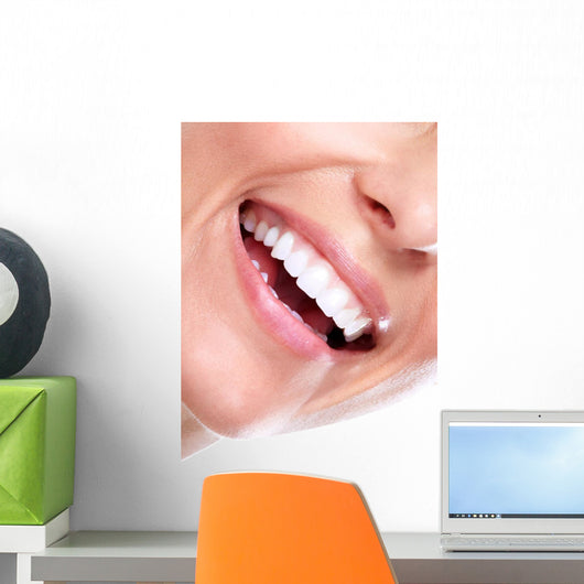 Woman Smile Wall Decal