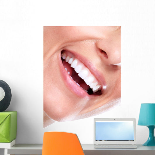 Woman Smile Wall Decal