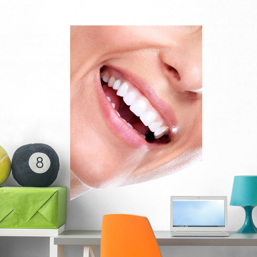 Woman Smile Wall Decal