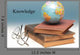 Books And World Globe Wall Decal