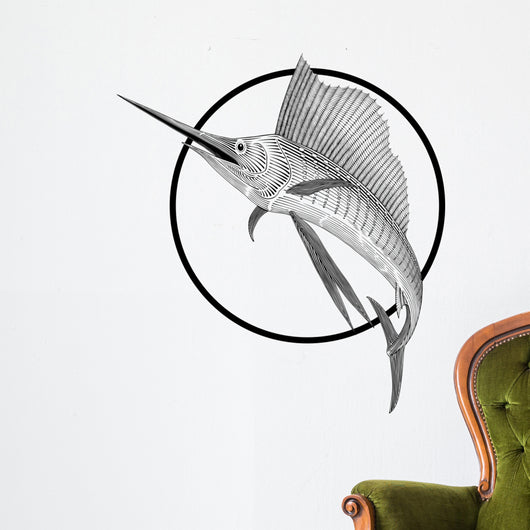 Sailfish Wall Decal