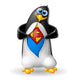 Super Pinguino Wall Decal