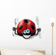 Ladybug Hungry Wall Decal