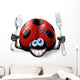 Ladybug Hungry Wall Decal